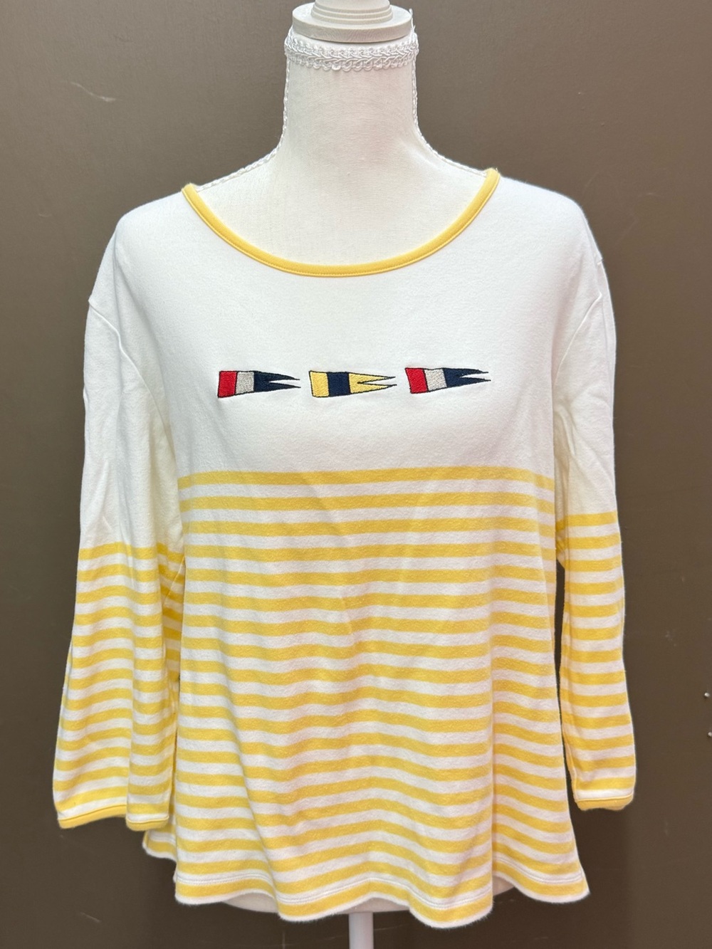 Vintage Bechamel Long-Sleeve Top